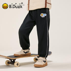 【加绒】B.Duck小黄鸭童装冬季针织裤105-150 BF5573033
