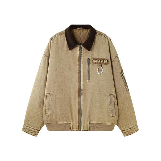 BJHG不计后果飞行夹克棉服男款冬季新款潮牌情侣工装外套防寒服女 商品图4