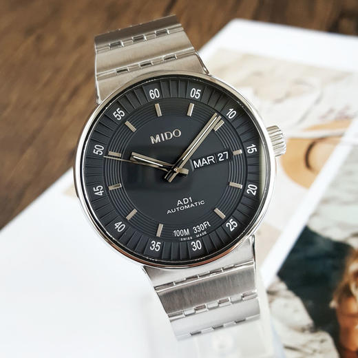 【95新】MIDO 美度完美系列M8340.4.18.13.80自动机械机芯42MM（男款）日期、星期显示200925TJ08特价 商品图3