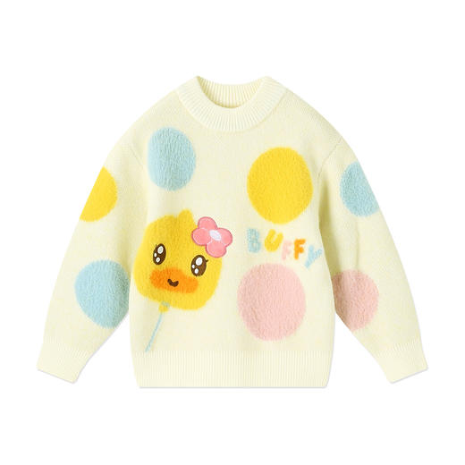 B.Duck小黄鸭童装冬季套头针织衫90-130 FF5612070 商品图3