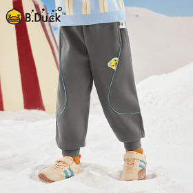 【抗菌加绒】B.Duck小黄鸭童装冬季针织长裤90-130 BF5673065