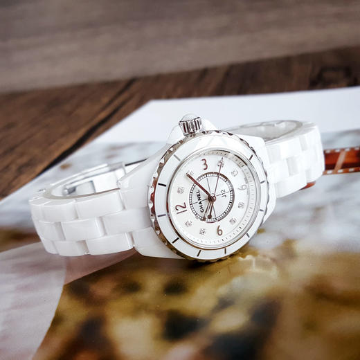 【95新】CHANEL 香奈儿J12系列H2570石英机芯29MM（女款）300925NJS15现售价：13700 商品图4