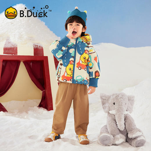 【三防】B.Duck小黄鸭童装冬季常规羽绒90-130 BF5616055 商品图2