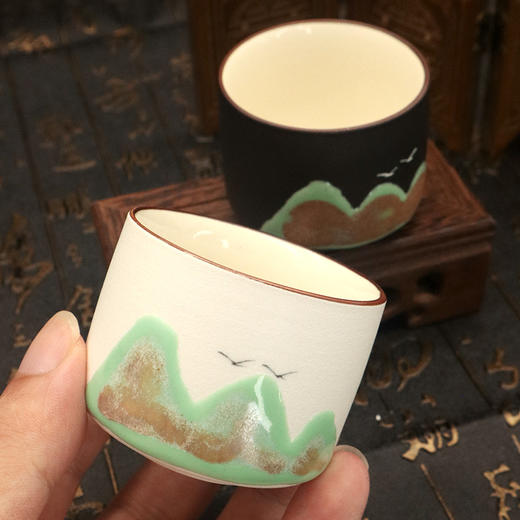 万里江山复古茶具 送礼品高档 茶具礼盒装 商品图11