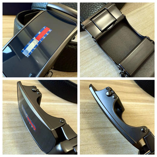 原单汤米自动扣皮带真皮腰带 商品图2