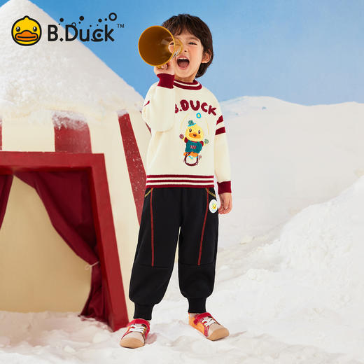 B.Duck小黄鸭童装冬季套头针织衫90-130 BF5612065 商品图1