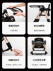 *【非质量问题退换货需扣除15元出库费，介意慎拍】Apramo安途美宝宝婴幼儿折叠餐椅（经典色系/黑白金色系） 便携可折叠 家用外出露营椅 商品缩略图9