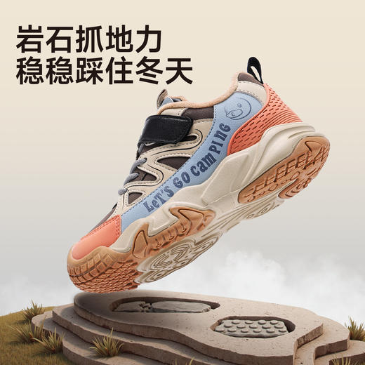 B.Duck小黄鸭童鞋冬季加绒保暖户外鞋28-33 B5686818 商品图3