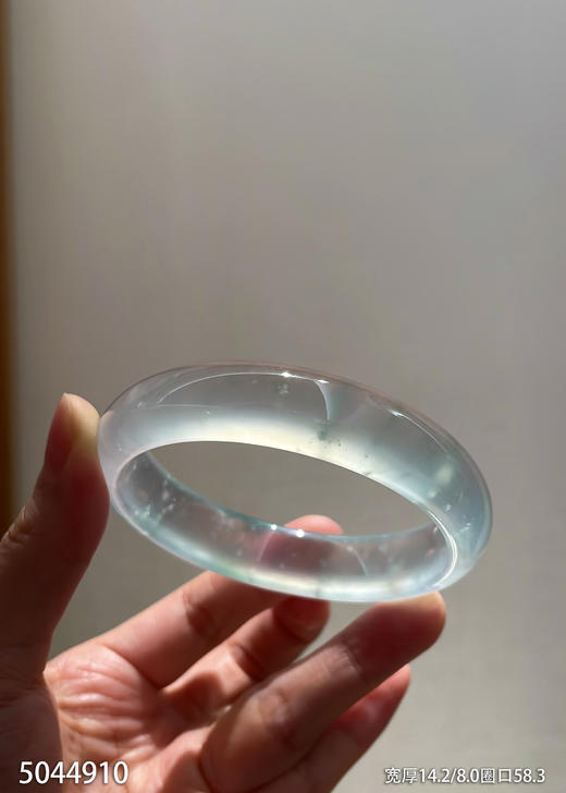 玻璃种宽版福镯【5044910】圈口58.3。具体价格微信咨询 商品图2