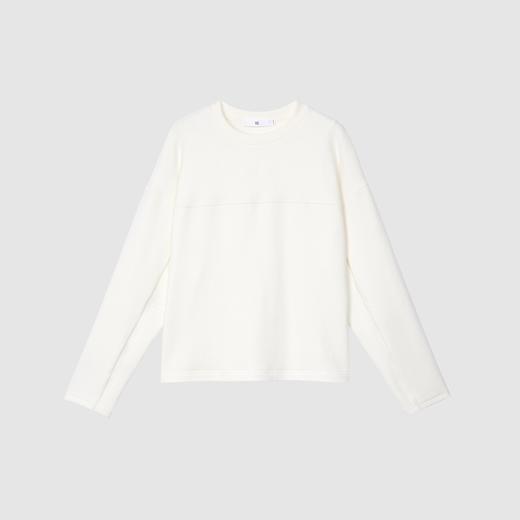 2楼素然Z0253TS04绒感针织布长袖T恤1250 商品图2