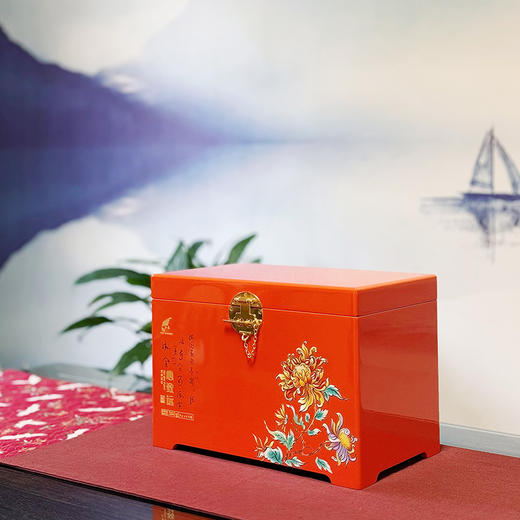 【买一得二】2025中秋活动款 心致远老树高牡200克/盒 木礼盒 商品图2