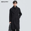 贝纳川冬季假两件100%棉羊毛大衣ECT428003 商品缩略图4