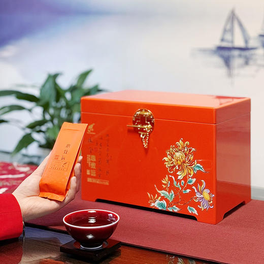 【买一得二】2025中秋活动款 心致远老树高牡200克/盒 木礼盒 商品图0