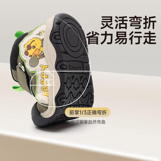 B.Duck小黄鸭童鞋冬季萌趣运动鞋24-30 B5686801 商品图4