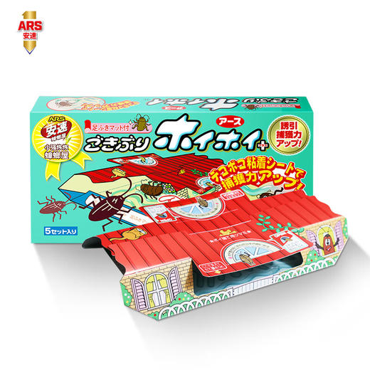 安速日本原装进口 蟑螂屋5枚装 商品图0
