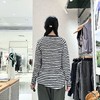 2楼素然A0253TS07磨毛图案圆领长袖T恤795 商品缩略图2