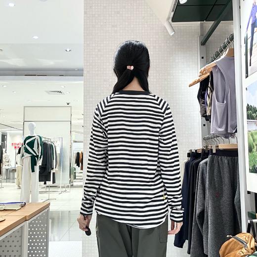 2楼素然A0253TS07磨毛图案圆领长袖T恤795 商品图2