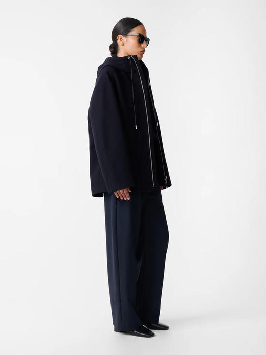 Studio Nicholson 25AW 海军蓝ETNA羊绒连帽夹克 商品图3