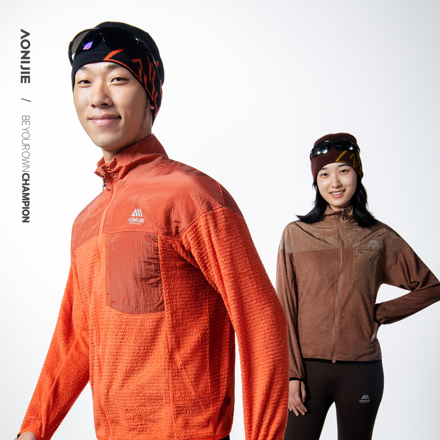 奥尼捷P绒立领夹克超轻保暖透气夹克易打理耐造户外运动外套夹克F5241