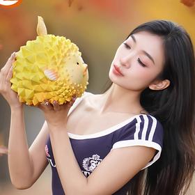 莲莲有鱼（大号）模型手办 “年年有鱼”谐音梗潮玩摆件 ★动物帮帮农场 官方正品【48小时发货】