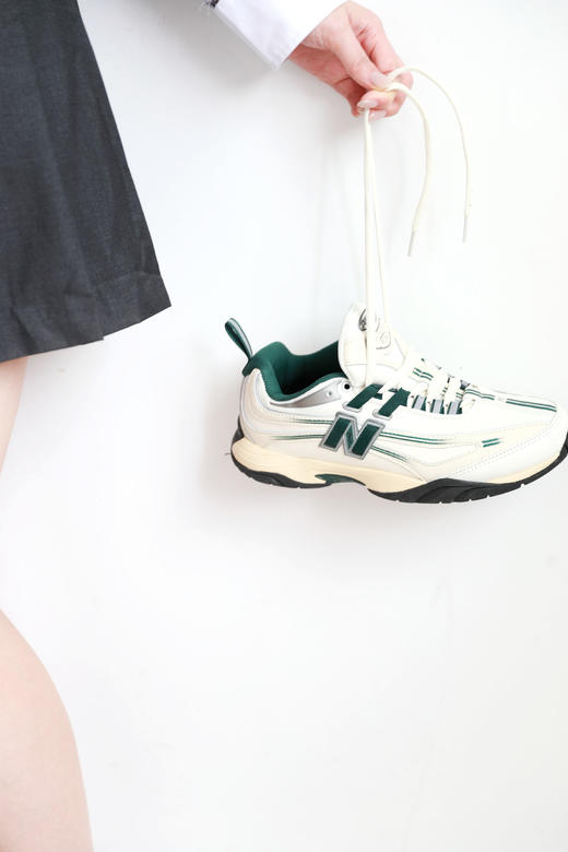 复古联名慢跑鞋，清柠绿+明黄+金属银。山系户外缓震跑鞋C100768 商品图11