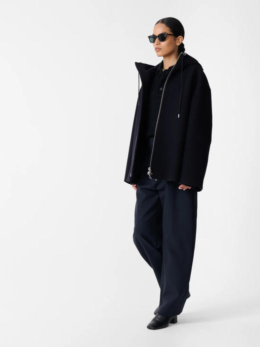 Studio Nicholson 25AW 海军蓝ETNA羊绒连帽夹克 商品图5