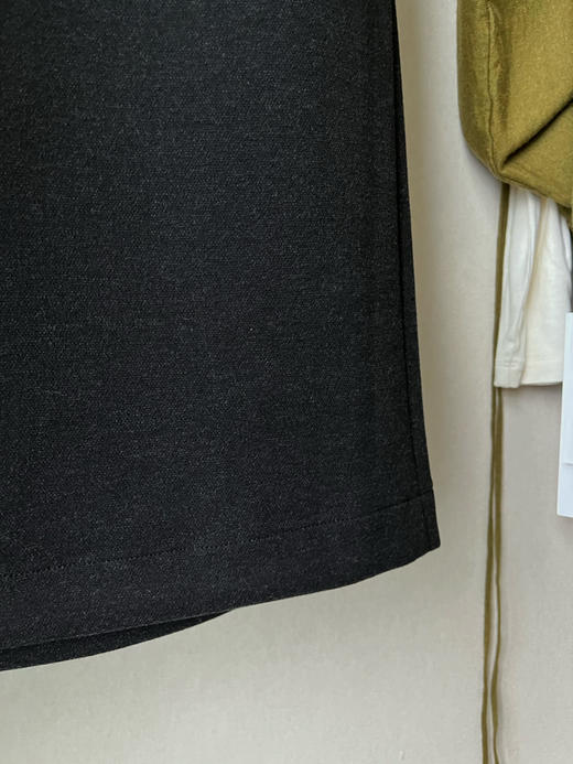 【一条搭所有】噢蜜ooomeooo羊毛混纺直筒松紧腰半身裙 商品图8