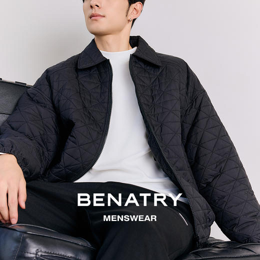 贝纳川冬季翻领轻薄羽绒服ECT405007 商品图4