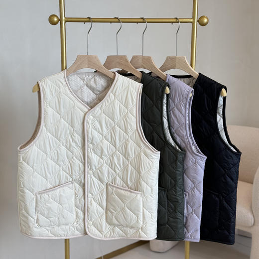 觅槿𝐌.𝐃𝐈𝐍𝐍羊毛马甲秋冬保暖男女同款 商品图5