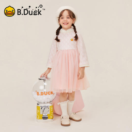 B.Duck小黄鸭童装冬季连衣裙105-150 BF5580909 商品图1
