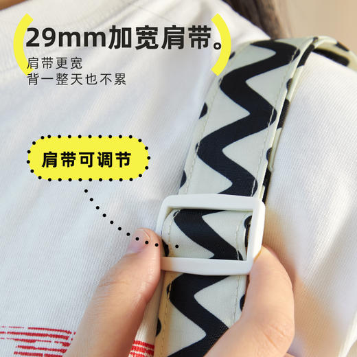 hugz帆布包女学生上课通勤包包大容量简约挎包上班度假腋下单肩包 商品图3