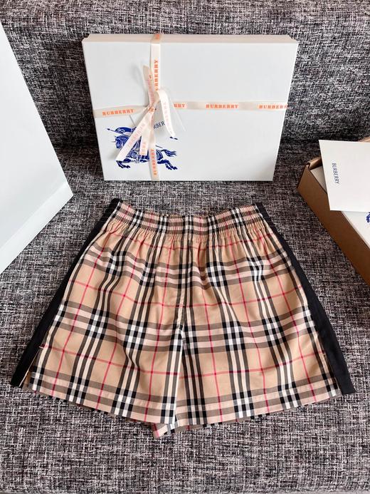 巴宝莉 25早春黑边格纹短裤（ZY*TM） 商品图9