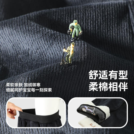 【加绒】B.Duck小黄鸭童装冬季休闲长裤90-130 FF5672050 商品图2
