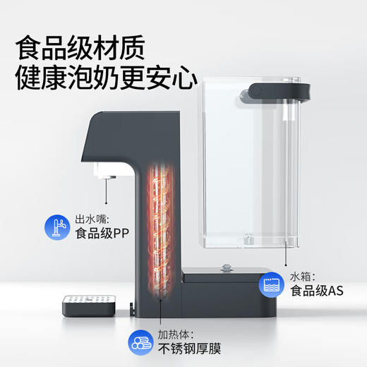 【美国西屋 即热/制冷饮水机】西屋台式即热式饮水机小型饮水机家用 制冷速热办公台式客厅台面即热饮水机 免安装一键速热恒温直饮机 商品图11