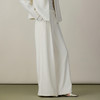 【林栖设计小店】（现货）羊毛混纺压褶裤子优雅多色百搭直筒宽松显瘦2025秋冬新款阔腿裤女1954071 商品缩略图8