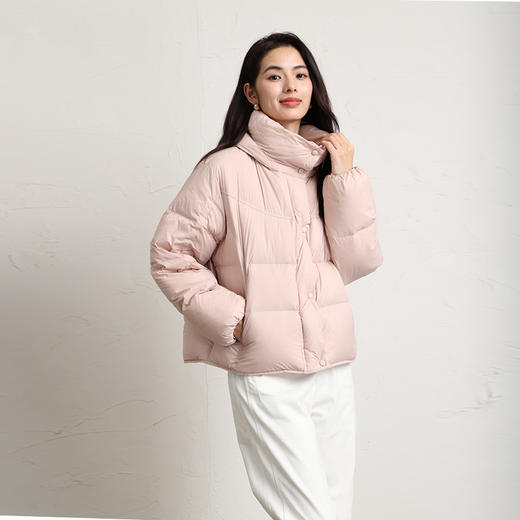 「高货kbnq」全新升级【铂金会员560/天猫759/差价199】(12426)洛诗琳连帽白鸭绒羽绒服2025冬季新款泡芙加厚保暖外套 商品图2