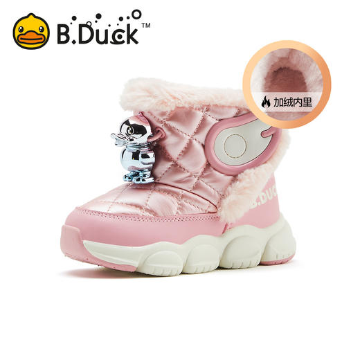 B.Duck小黄鸭童鞋冬季儿童时尚休闲鞋23-30 B5483001 商品图0