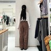 2楼素然粗条灯芯绒直筒裤1850 商品缩略图2