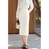 剩L/XL/XXL 米思阳2026春季新品知性通勤OL百搭高腰直筒包臀裙半身裙女4766 商品缩略图2