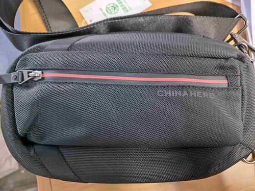 XY/安踏腰包斜挎包拒水科技随身包192427131--1   基础黑色 商品图0