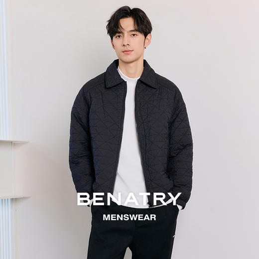 贝纳川冬季翻领轻薄羽绒服ECT405007 商品图0