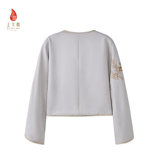SAINTJOY/上久楷 宋锦外套 椿萱图CY1025206021 商品图2