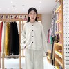 2楼素然K0253JA02环保棉厚毛圈开衫1650 商品缩略图3