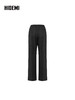 HIDEMI 进口绵羊毛侧缝条纹拼接撞色抽绳加厚阔腿裤长裤 商品缩略图12
