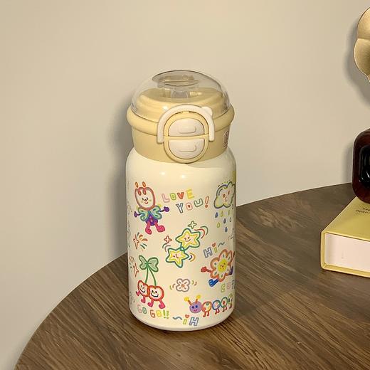 新款水杯保冷便携保温杯 ins女生高颜值双饮316不锈钢大容量学生杯，316不锈钢双饮设计，ins风少女必备💖大容量轻便随行 商品图5