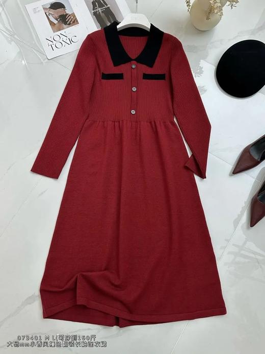 34BAR073401#加大POLO领连衣裙 商品图0