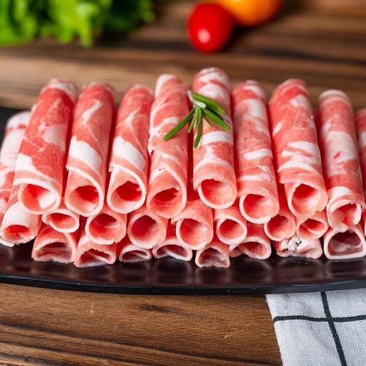 【顺丰包邮】【火锅季】新货到仓129元抢10盒，到手整整3斤，大黄鲜森安格斯肥牛卷/羔羊卷 天猫Top生鲜品牌 原切 非注水非合成 肥瘦分布均匀 自然成纹 涮煮后也不会散 顺丰基地直邮 商品图1