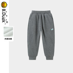 【加绒】B.Duck小黄鸭童装冬季针织长裤105-150 BF5463908