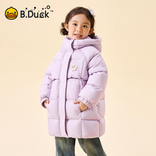 【三防蓄热】B.Duck小黄鸭童装冬季中长款羽绒105-150 FF5616036 商品图1