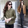 真皮皮衣女短款棒球服2025新款春秋韩版绵羊皮夹克宽松小外套 商品缩略图5